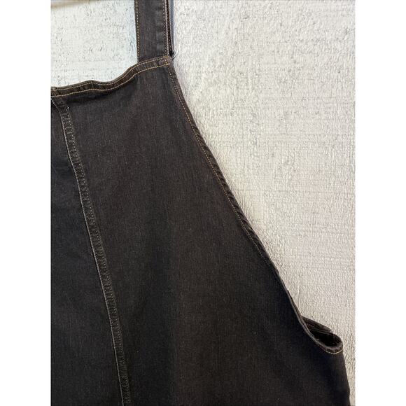 NEW Agnes Orinda Long Denim Skirtall Skirt Overalls Womens 3x Western 90’s - Picture 14 of 16